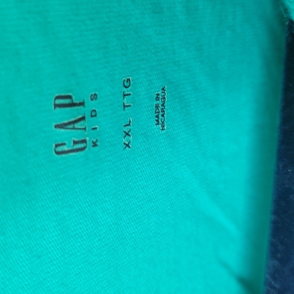 Gap green graphic long sleeve XXL/14 - Picture 3 of 6